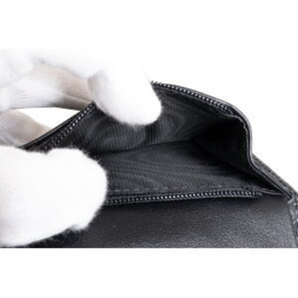 Gucci Micro Guccissima Tri Wallet Leather Black - Picture 6 of 7